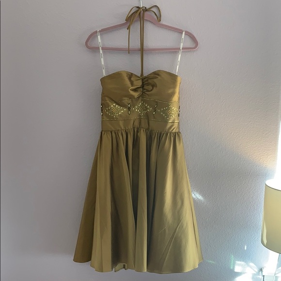gold party clothes
